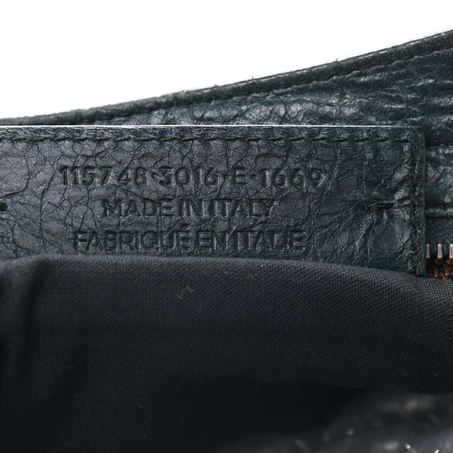 Balenciaga Agneau Classic Hardware City Vert Pinede 7 of 10