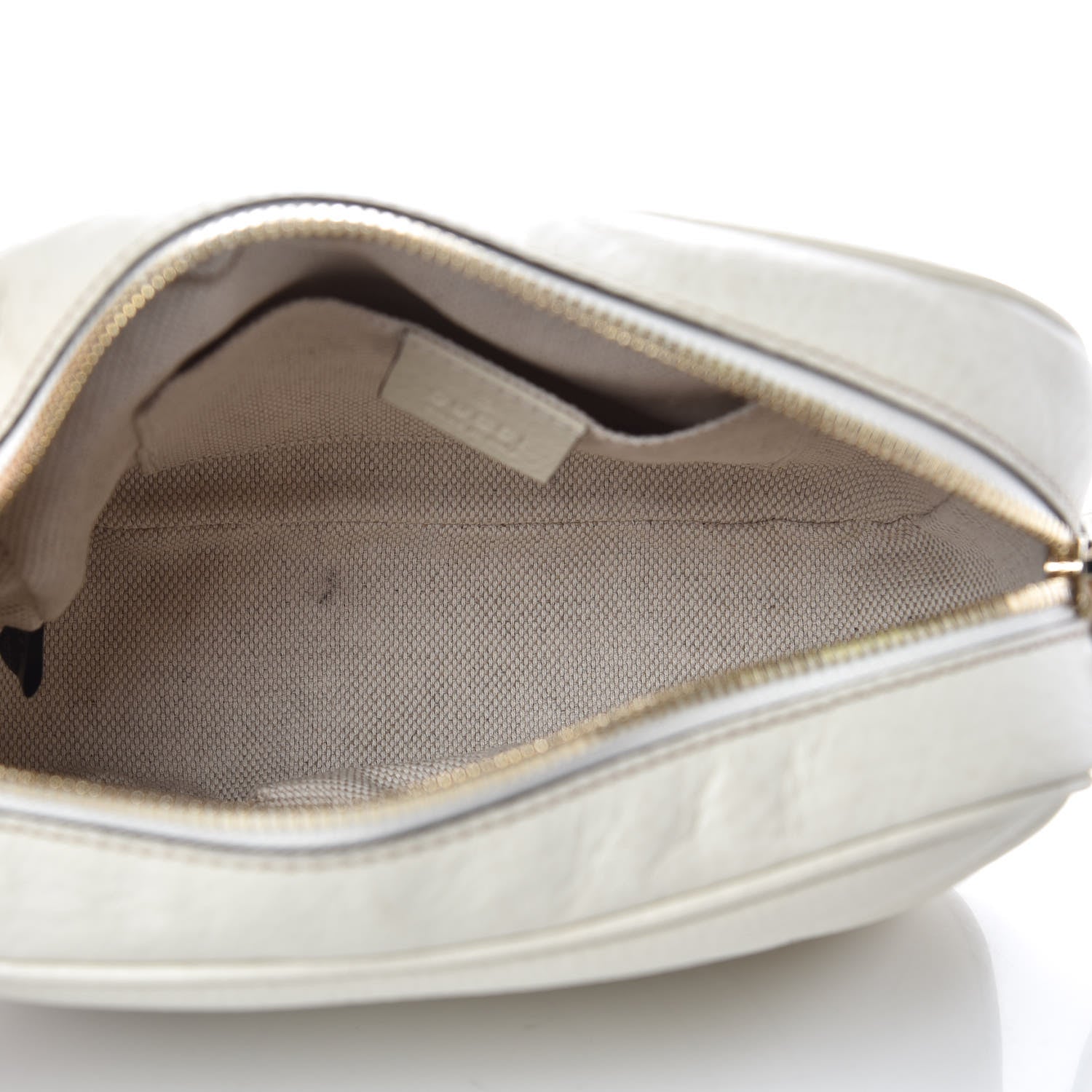 Gucci Pebbled Calfskin Small Soho Disco Bag Off White 5 of 12