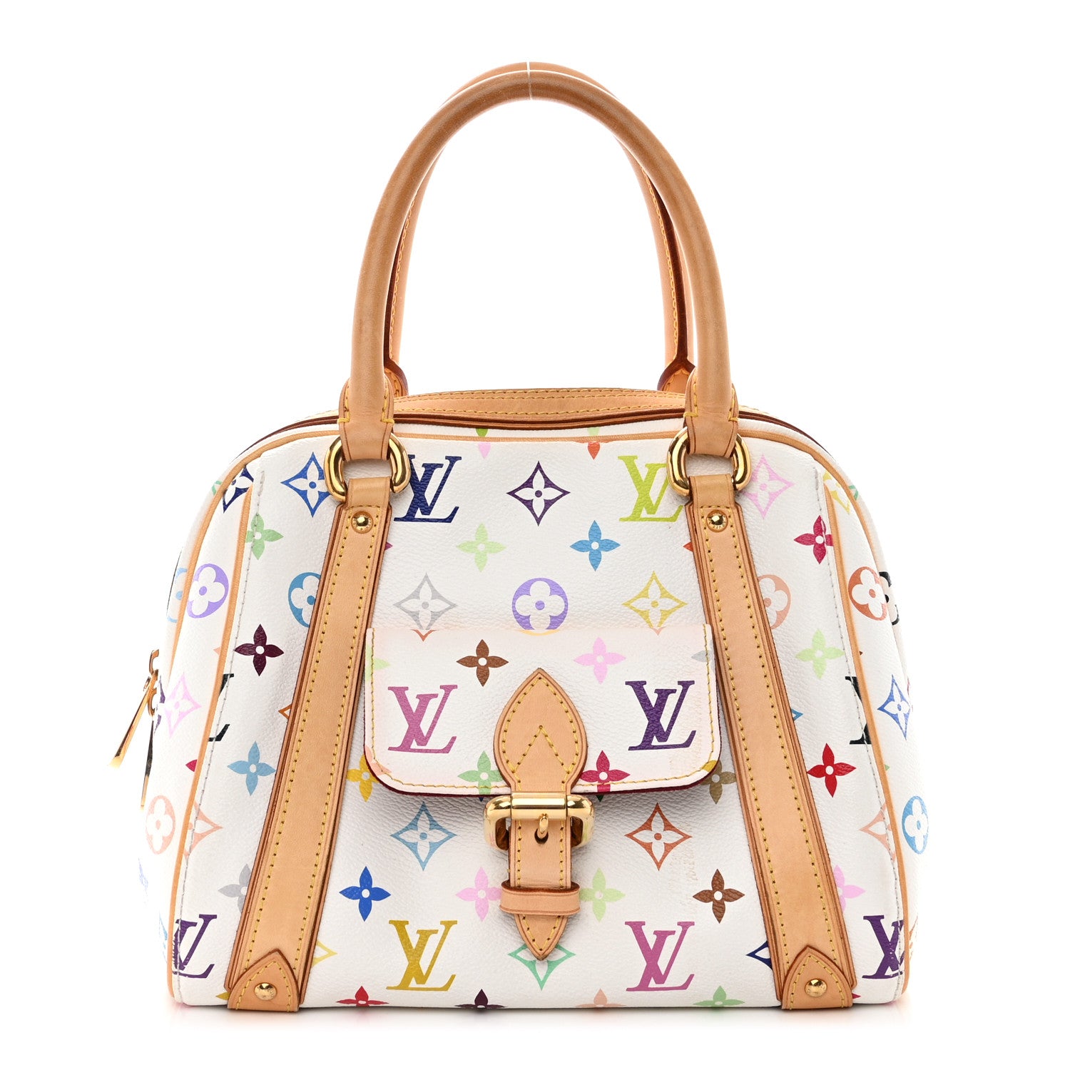 Louis Vuitton Monogram Multicolor Priscilla White 1 of 18
