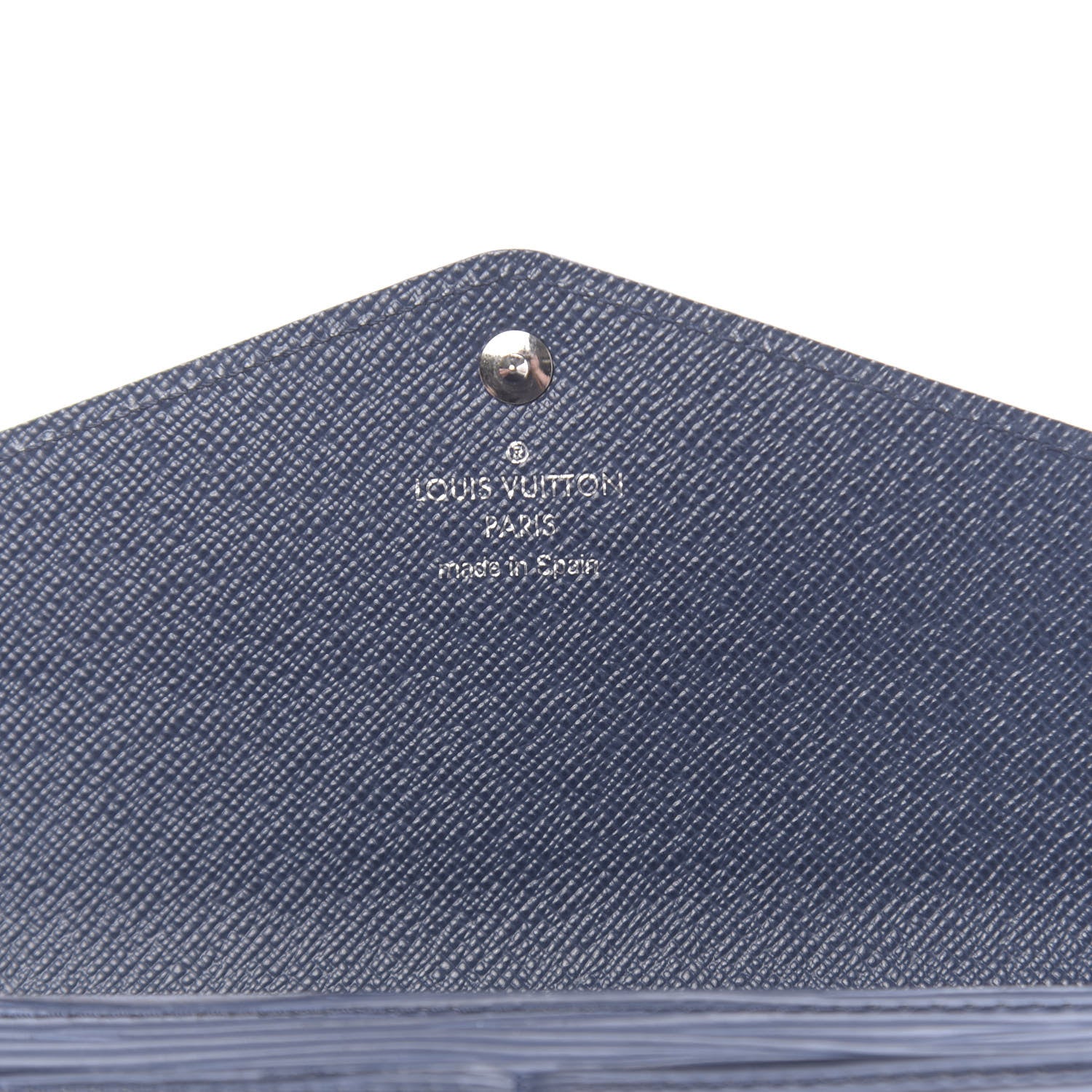 Louis Vuitton Epi Sarah Wallet NM Indigo 6 of 6
