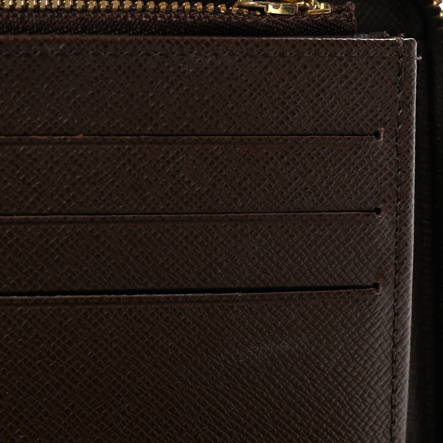 Damier Ebene Zippy Organizer Wallet