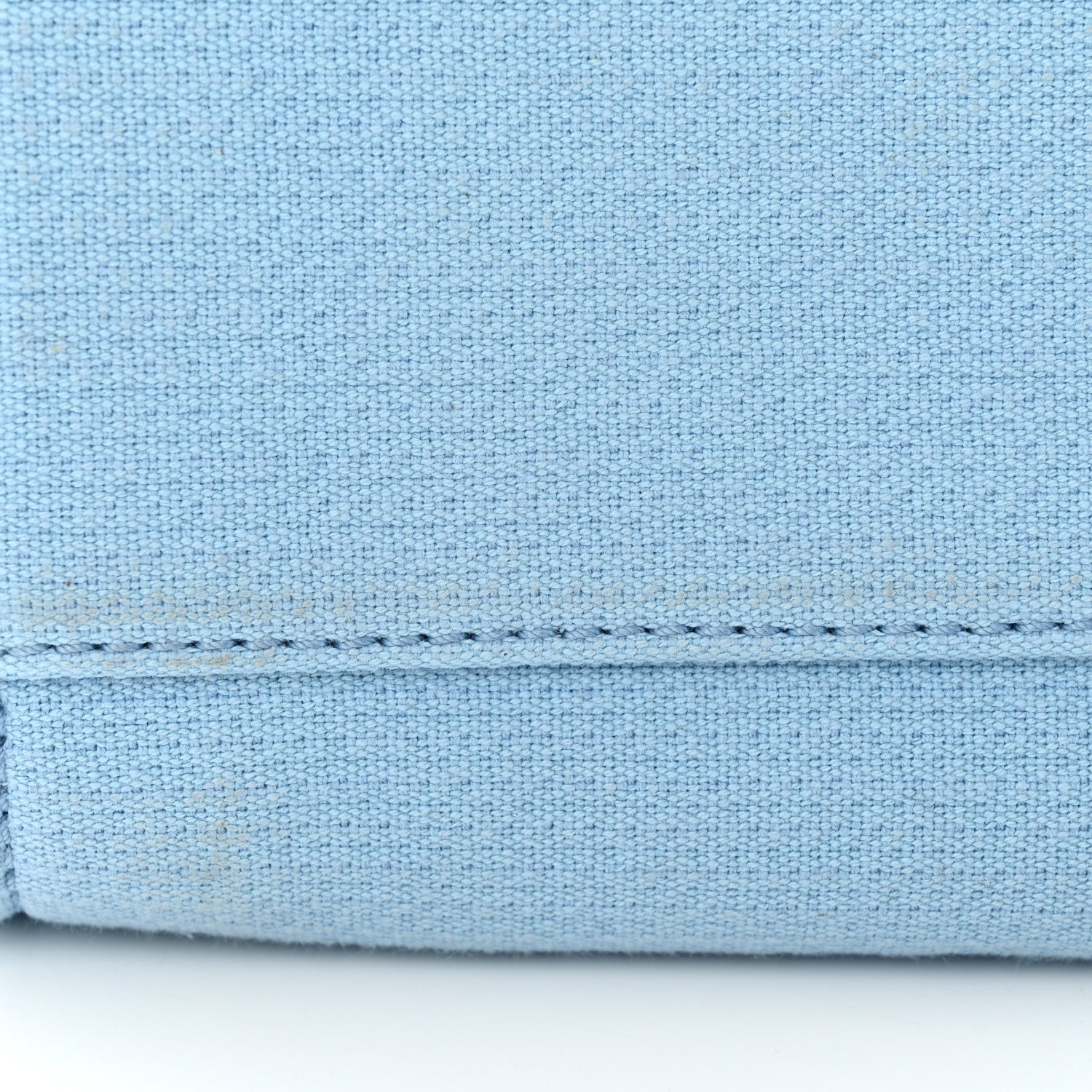 Chanel Mixed Fibers Medium Deauville Tote Light Blue 13 of 16