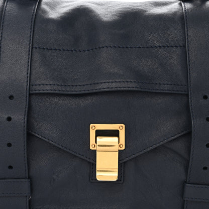 Proenza Schouler Lambskin Medium PS1 Satchel Midnight 9 of 15