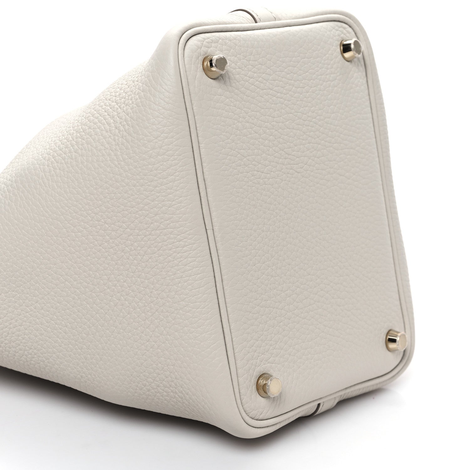 Hermes Taurillon Clemence Picotin Lock 18 PM Gris Perle 8 of 10