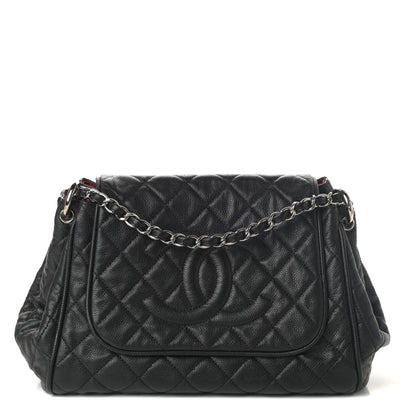 Chanel Caviar Quilted Timeless Accordion Flap Black 1 of 10