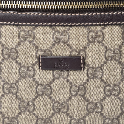 Gucci GG Supreme Monogram Belt Bag Dark Brown 8 of 10