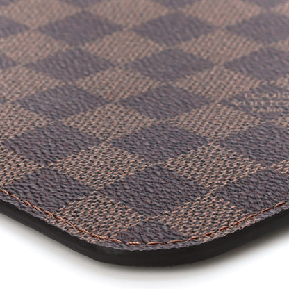 Louis Vuitton Damier Ebene Neverfull MM GM Pochette Rose Ballerine 10 of 10