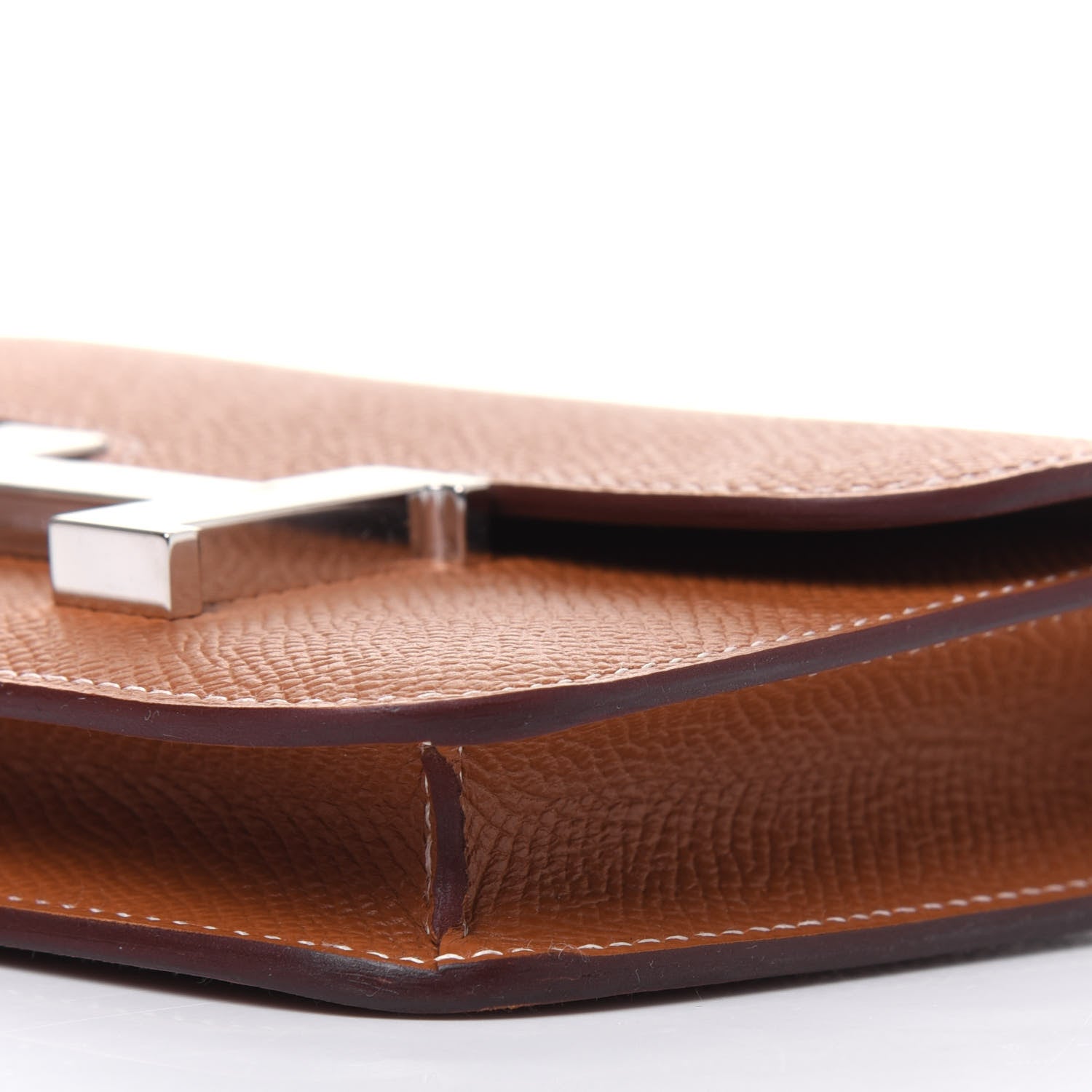 Hermes Epsom Constance Slim Wallet Gold 10 of 12