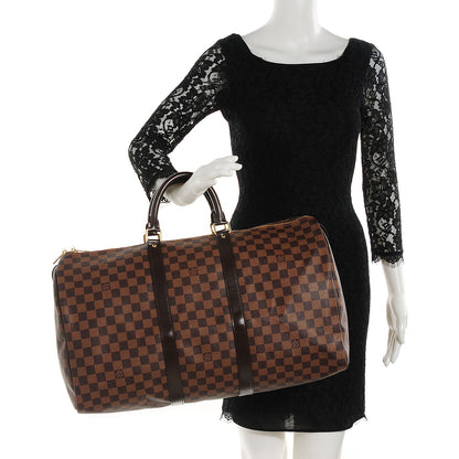 Louis Vuitton Damier Ebene Keepall 50 2 of 7
