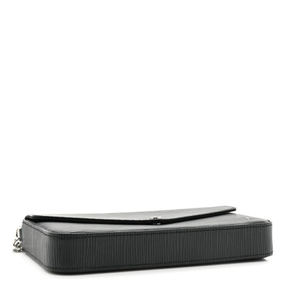 Louis Vuitton Epi Pochette Felicie Black 5 of 12
