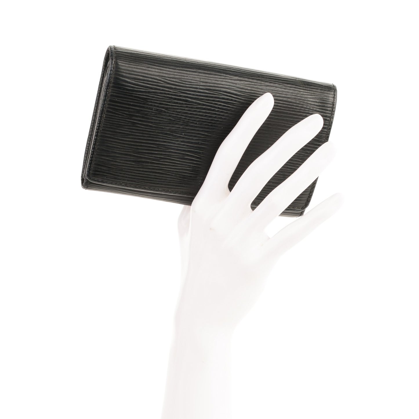 Epi Porte-Monnaie Billets Tresor Wallet Black