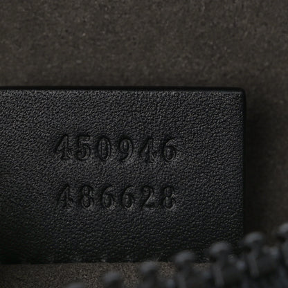 Gucci GG Supreme Monogram Belt Bag Black 7 of 9