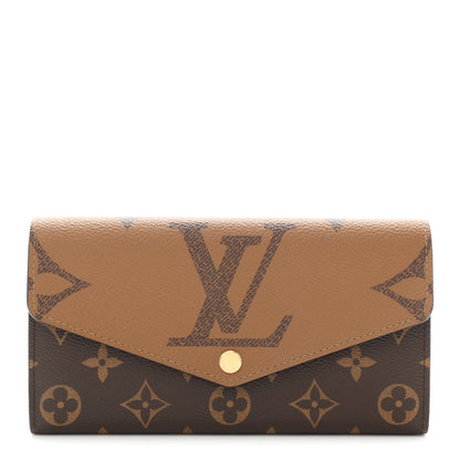 Louis Vuitton Reverse Monogram Giant Sarah Wallet 1 of 6
