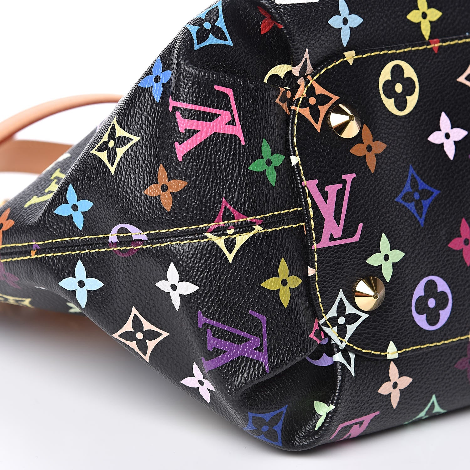 Louis Vuitton Monogram Multicolor Annie MM Black 8 of 12