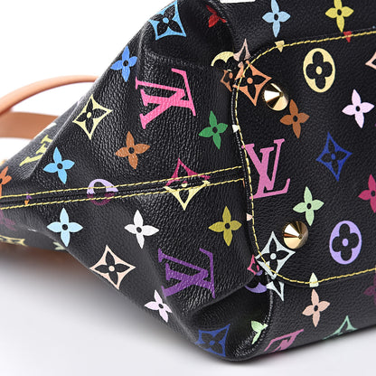Louis Vuitton Monogram Multicolor Annie MM Black 8 of 12
