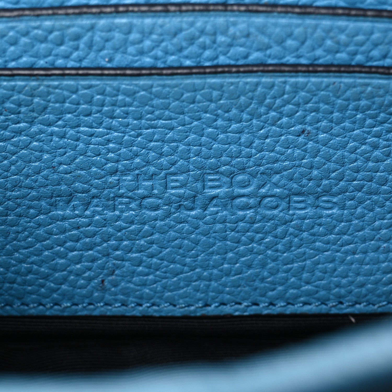 Marc Jacobs Calfskin Box Camera Bag Blue 5 of 7