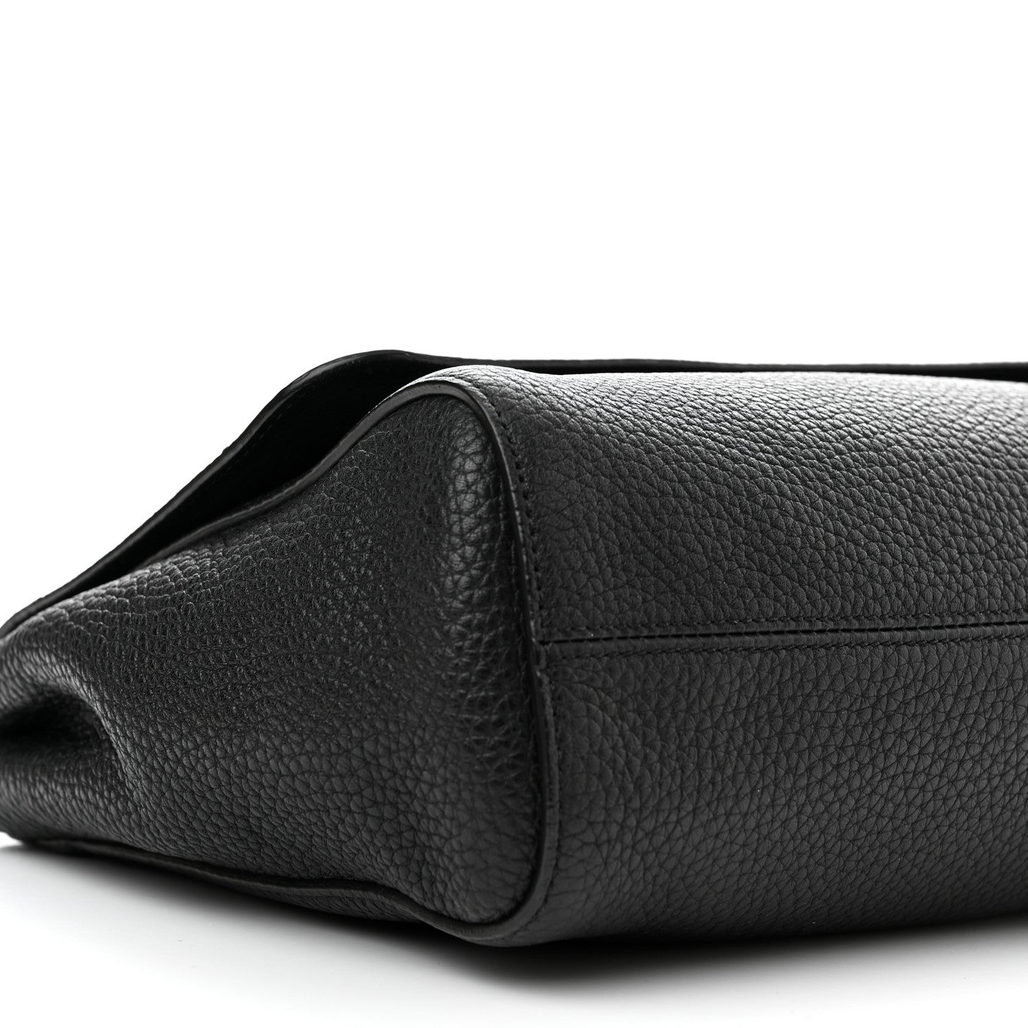 Mulberry Small Classic Grain Calfskin Medium Lily Flap Black 9 of 12