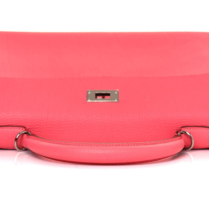 Hermes Togo Kelly Retourne 35 Rose Lipstick 7 of 30