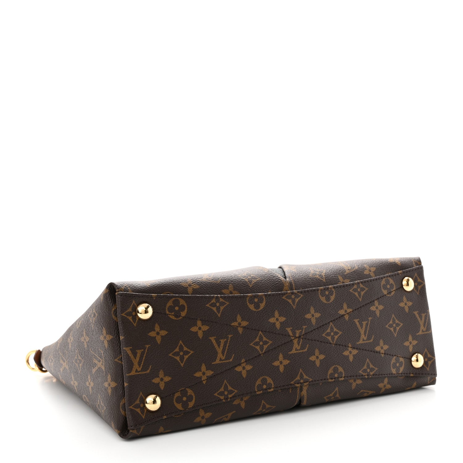 Louis Vuitton Monogram V Tote MM Black 4 of 9