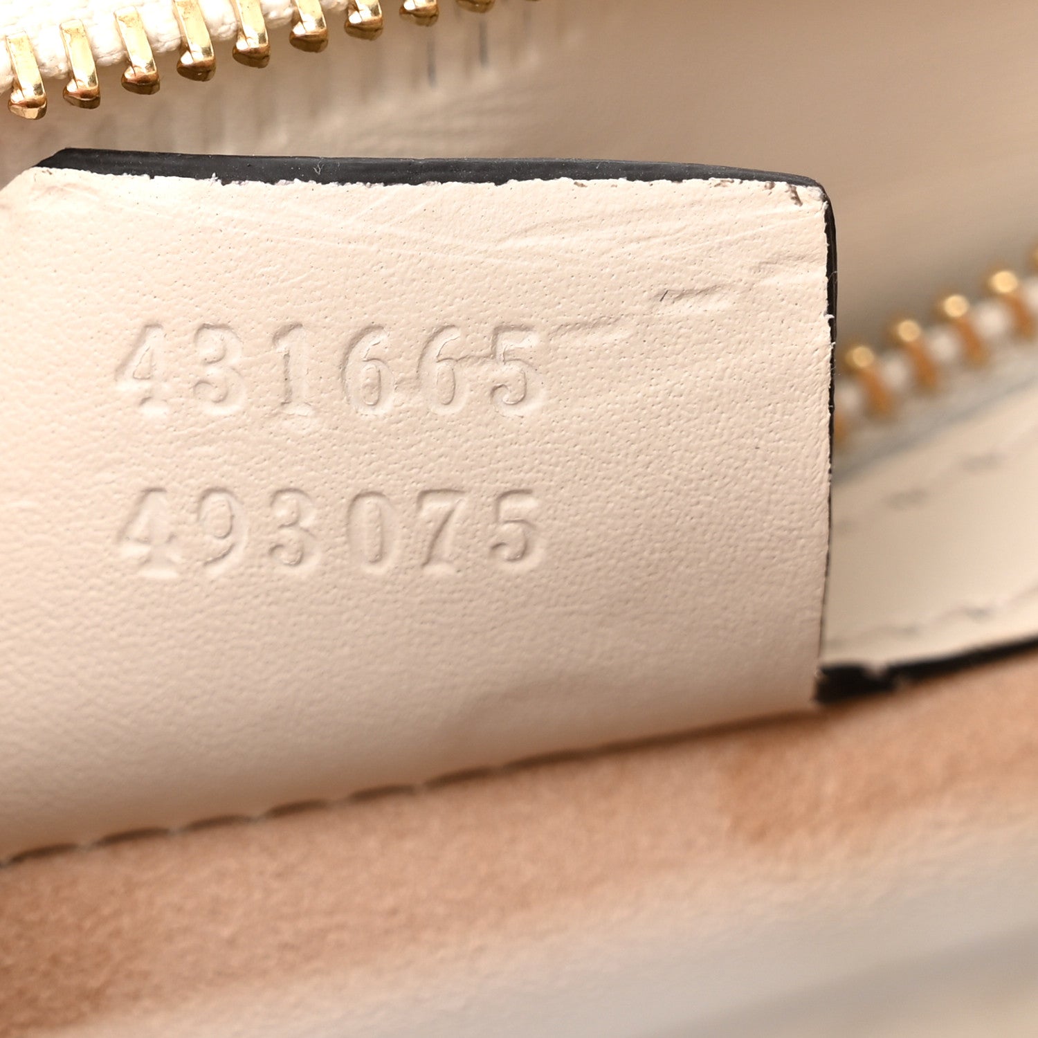 Gucci Calfskin Embroidered Medium Sylvie Top Handle Bag White 7 of 11