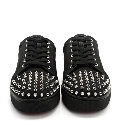Christian Louboutin Denim Mens Seavaste 2 Orlato Flat Sneakers 42.5 Black 2 of 10