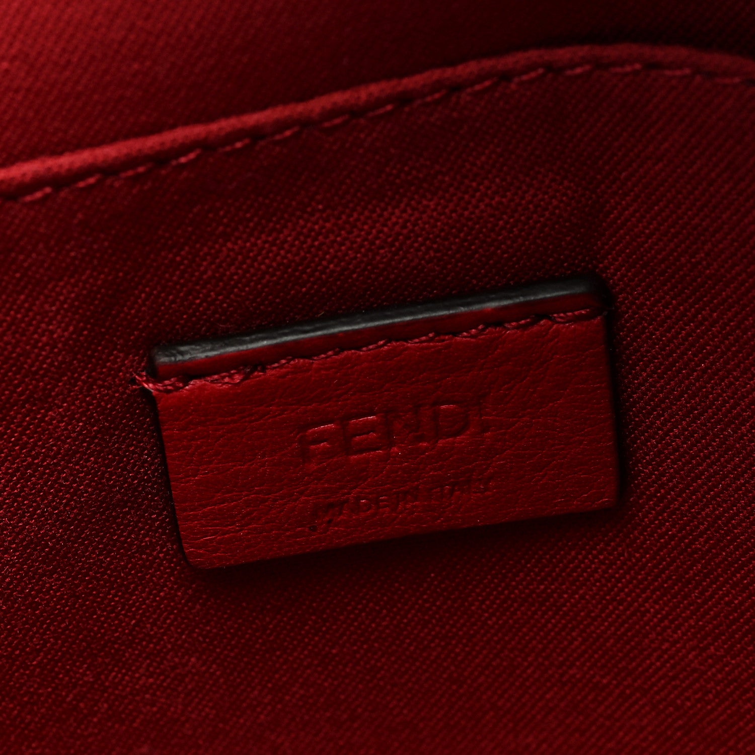 Fendi Vitello Cruise F is Fendi Envelope Wallet on Chain with Pouches Fragola 9 of 11