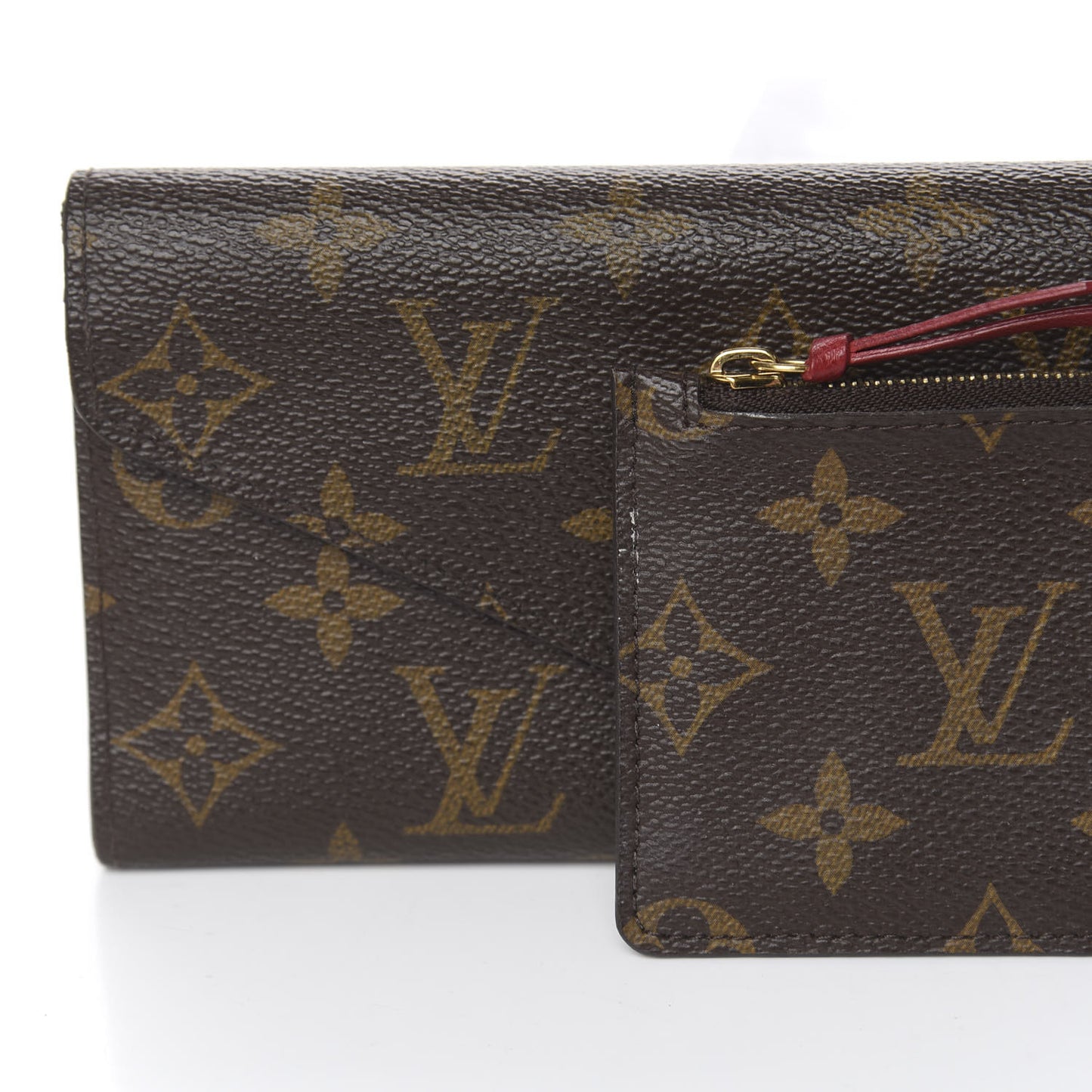 Monogram Josephine Wallet Rouge