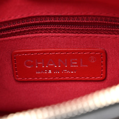 Chanel Aged Calfskin Quilted Small Gabrielle Hobo Black 6 of 14