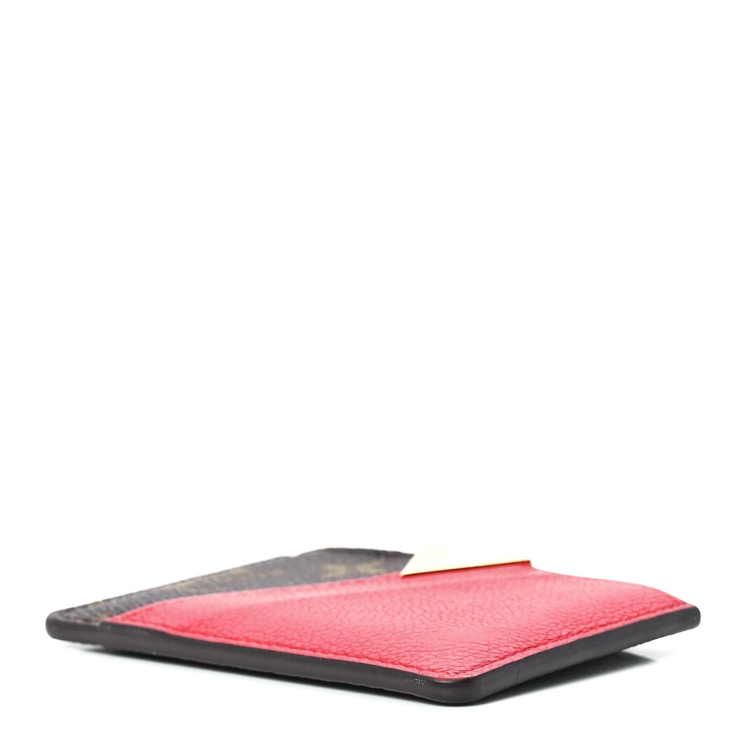 Louis Vuitton Calfskin Monogram Kimono Tote Card Holder Cherry 9 of 11