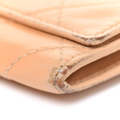 Chanel Calfskin Quilted Cambon Flap Wallet Beige 9 of 14