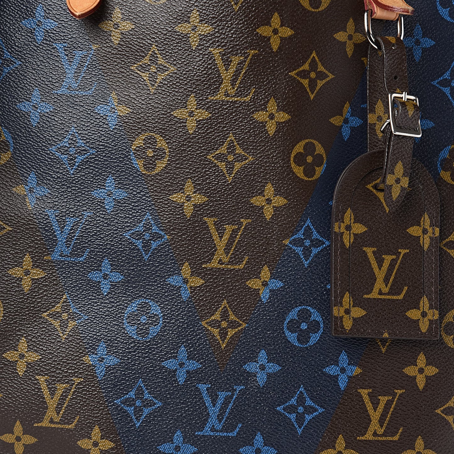 Monogram V Cabas Jour Blue