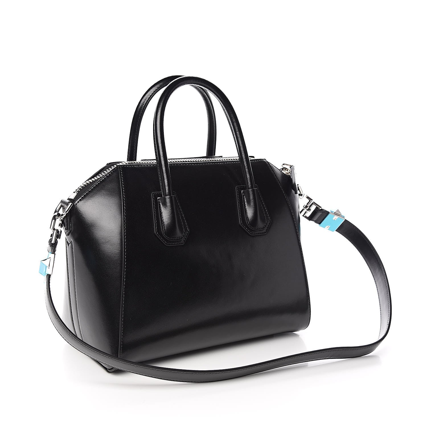 Givenchy Shiny Lord Calfskin Small Antigona Black 3 of 10