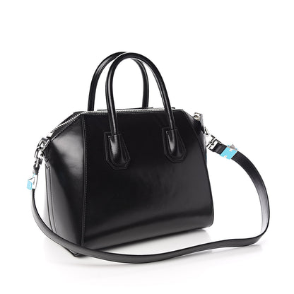 Givenchy Shiny Lord Calfskin Small Antigona Black 3 of 10