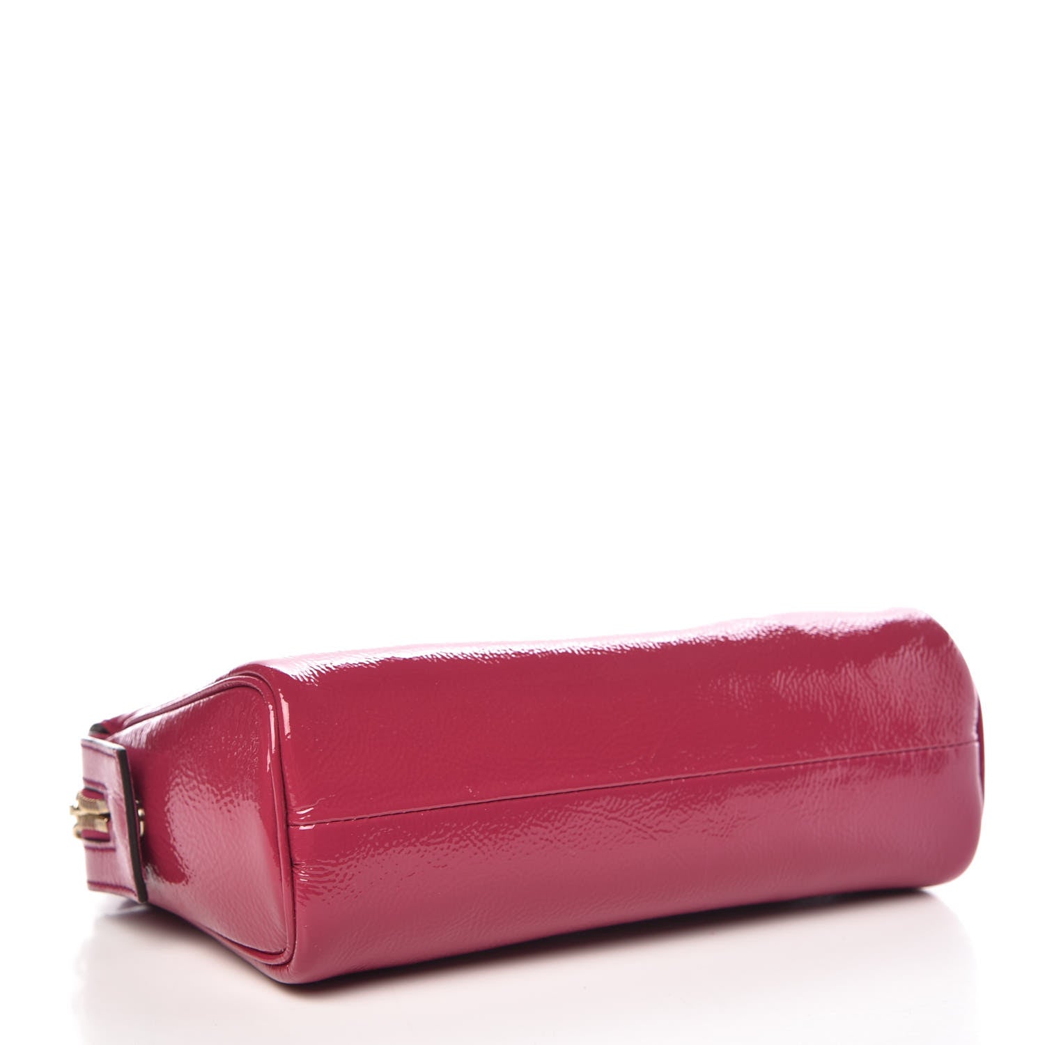 Gucci Soft Patent Soho Cosmetic Case Bright Bougainvillea 4 of 10