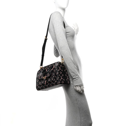Louis Vuitton Monogram Fall for You Speedy Bandouliere 25 Black 2 of 14