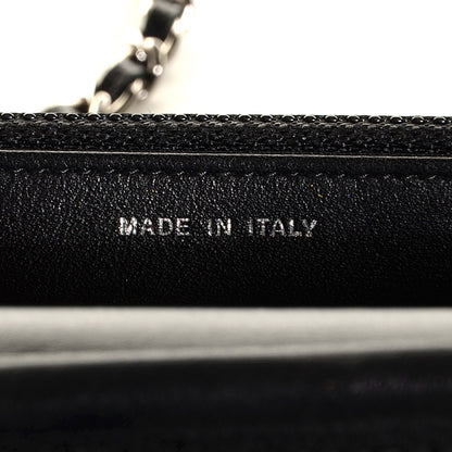 Chanel Caviar Sevruga Wallet On Chain WOC Black 7 of 9
