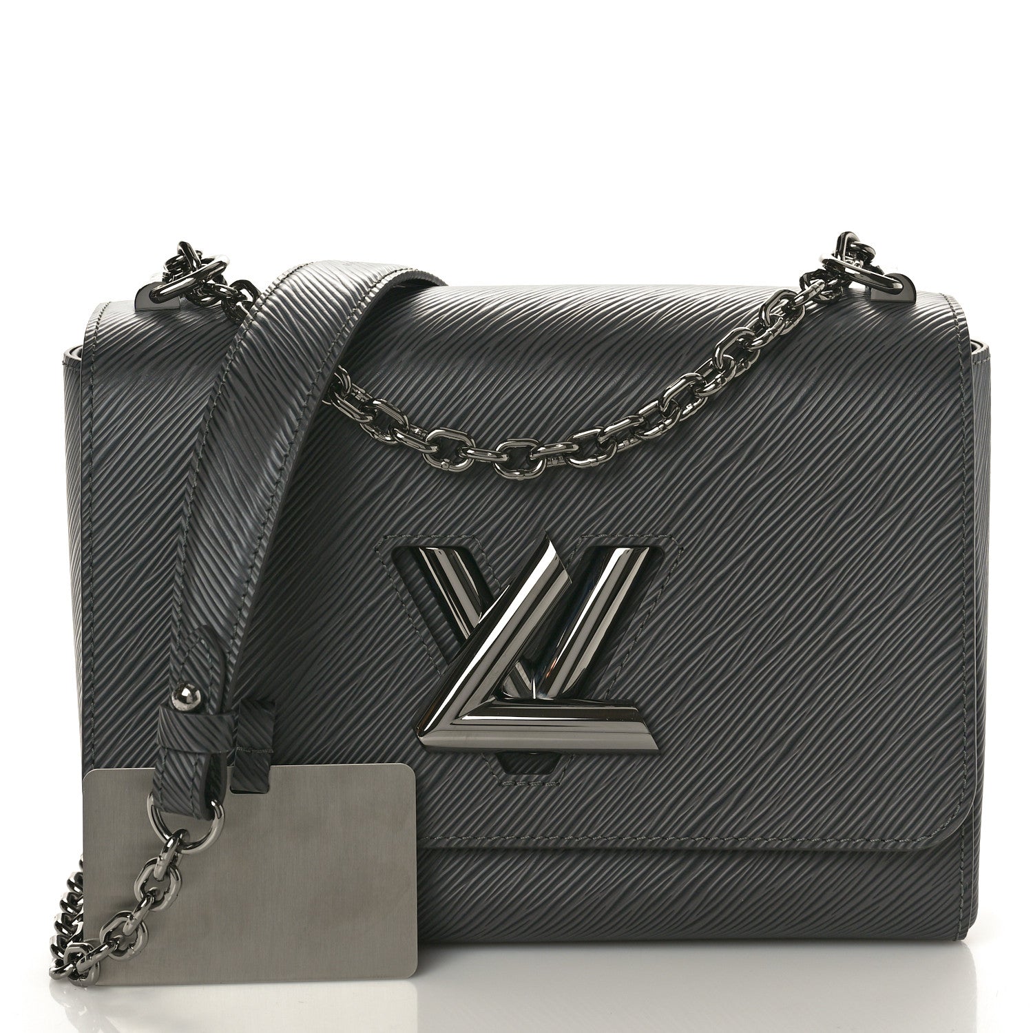 Louis Vuitton Epi Twist Shoulder Bag MM Etain 7 of 9