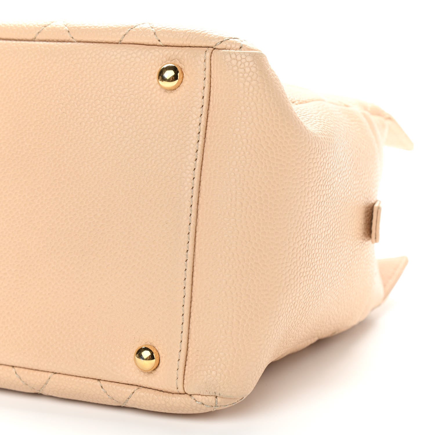 Chanel Caviar Quilted Petit Timeless Tote PTT Beige 9 of 9