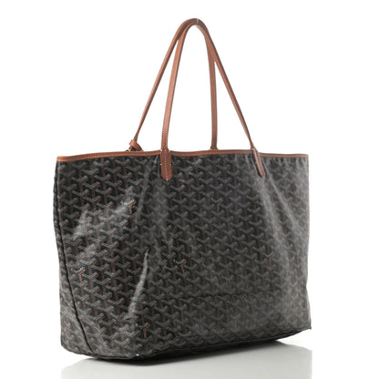 Goyard Goyardine Saint Louis GM Black Gold 4 of 20