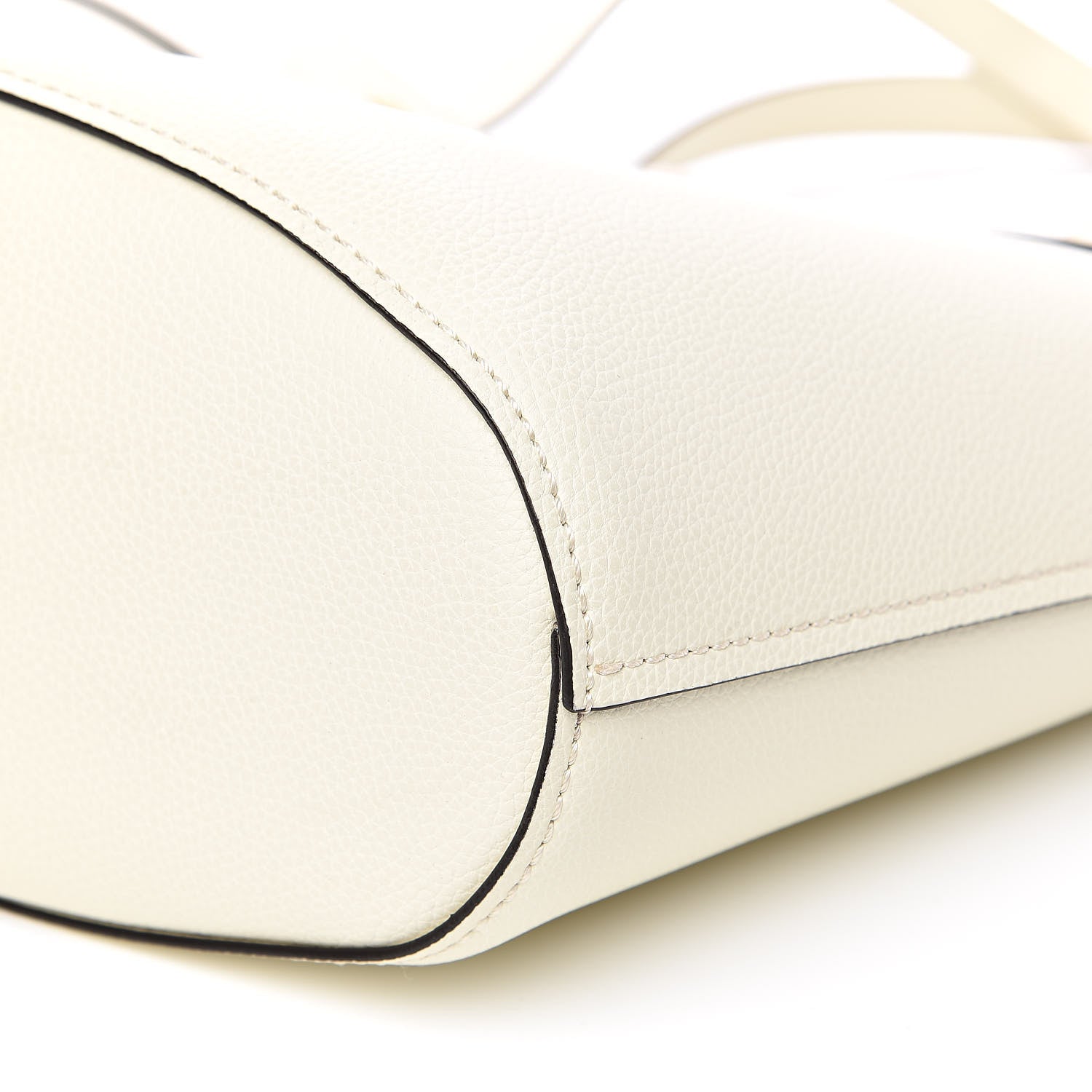 Chloe Smooth Grained Calfskin Small Aby Tote White 7 of 8