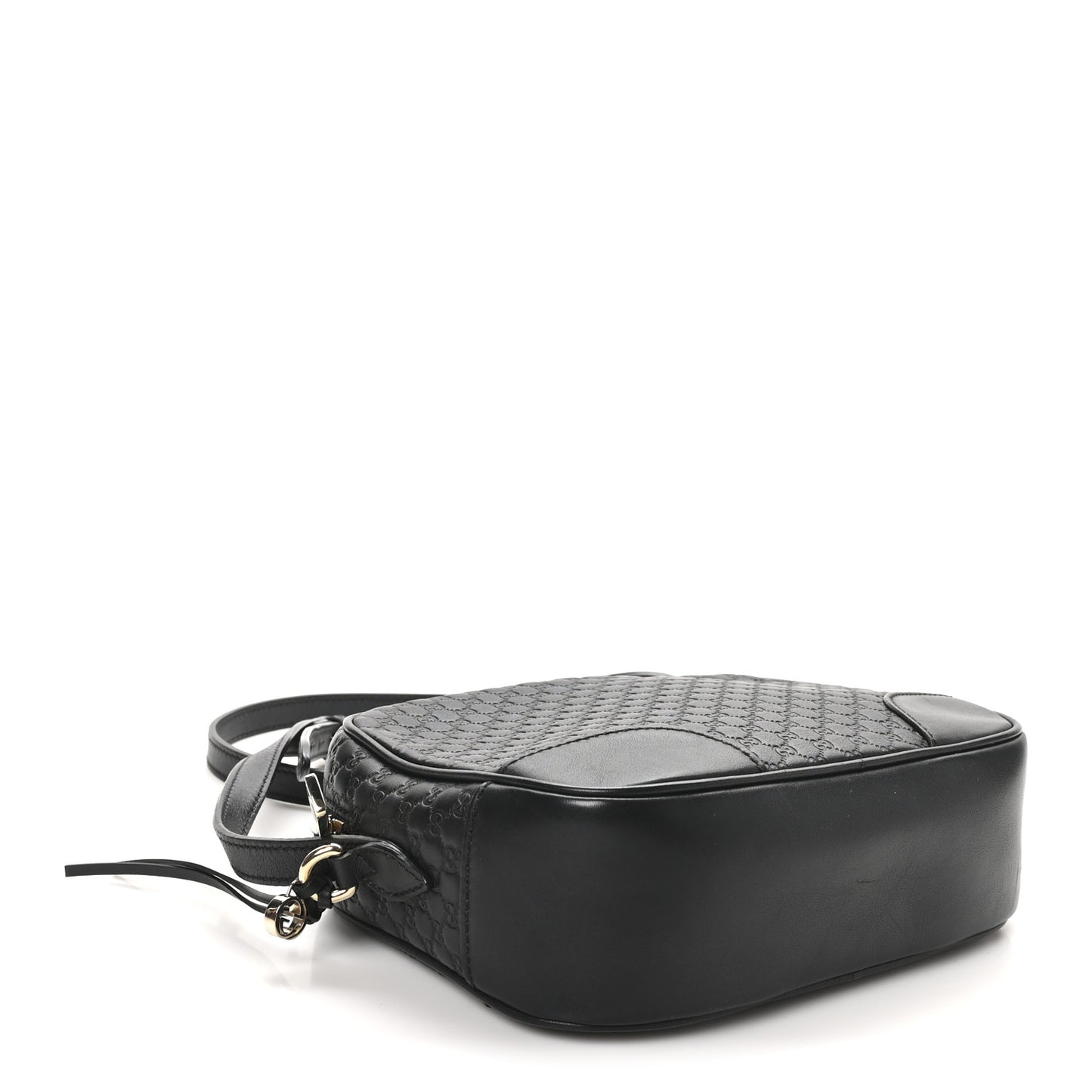 Microguccissima Mini Bree Messenger Bag Black