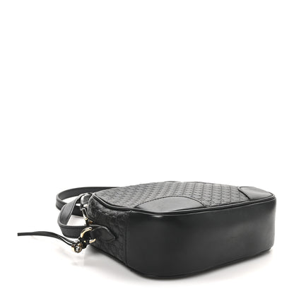 Gucci Microguccissima Mini Bree Messenger Bag Black 4 of 10
