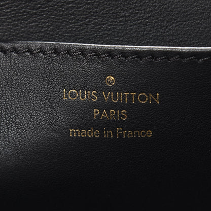 Louis Vuitton Grained Calfskin Vivienne NM Black 6 of 12