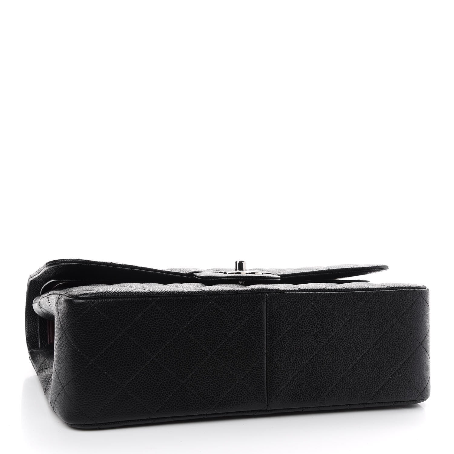 Chanel Caviar Quilted Jumbo Double Flap Black 4 of 9