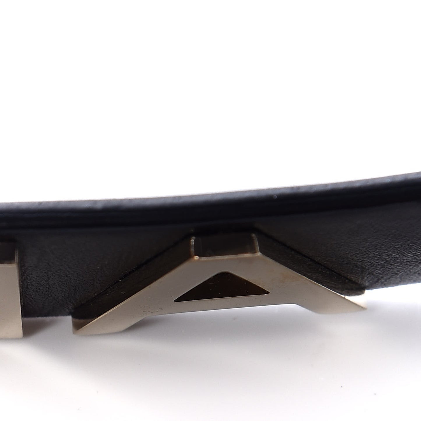Lambskin Logo Belt 75 30 Black