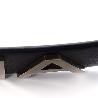 Chanel Lambskin Logo Belt 75 30 Black 8 of 9
