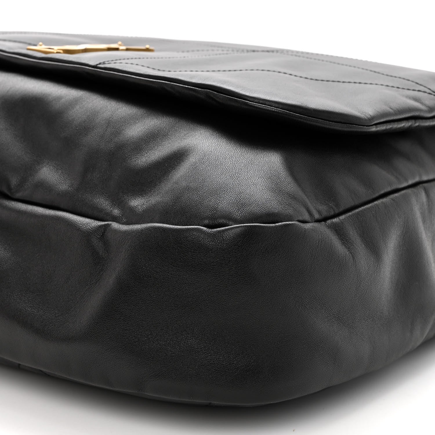 Saint Laurent Lambskin Matelasse Monogram Large Jamie 4.3 Black 9 of 9