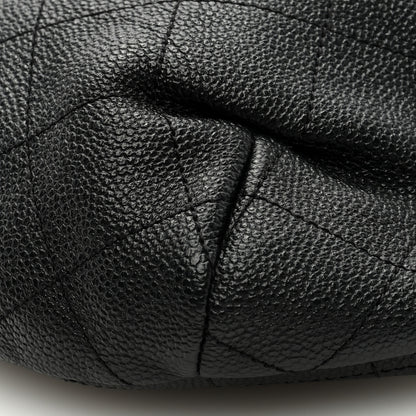 Chanel Caviar Stitched Banane Waist Bag Fanny Pack Black 9 of 9