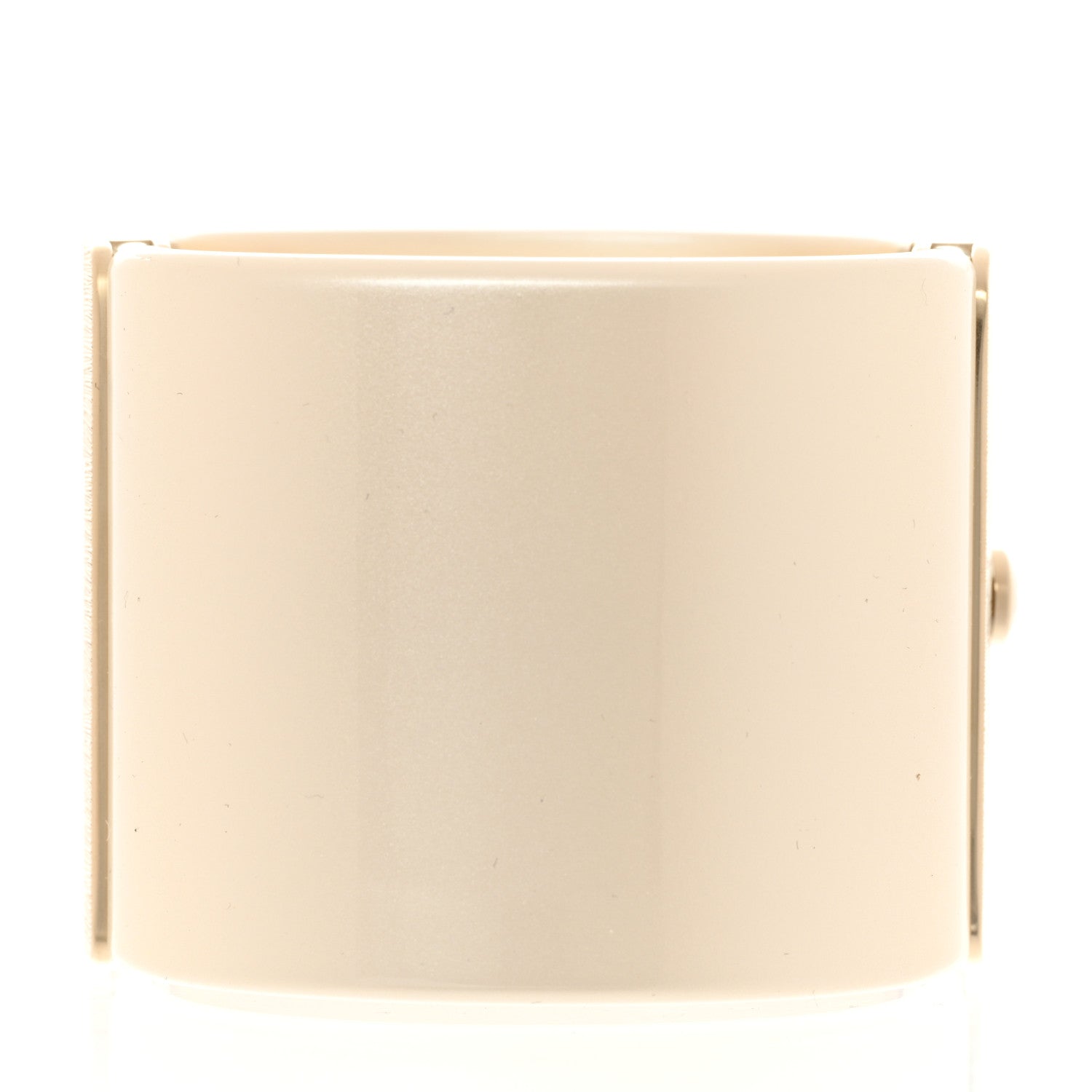 Chanel Resin Crystal Pearl April In Paris CC Cuff Beige 2 of 6
