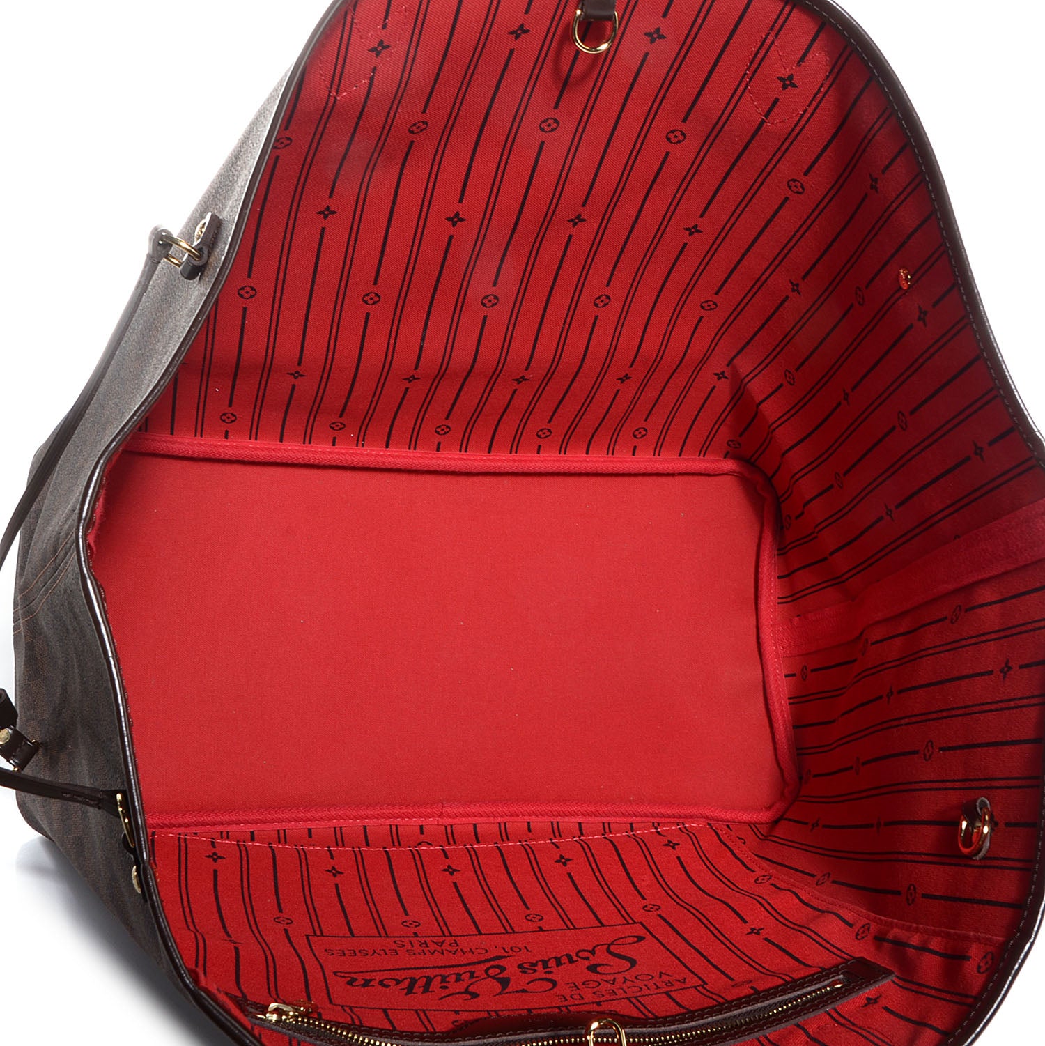 Louis Vuitton Damier Ebene Neverfull GM 5 of 7